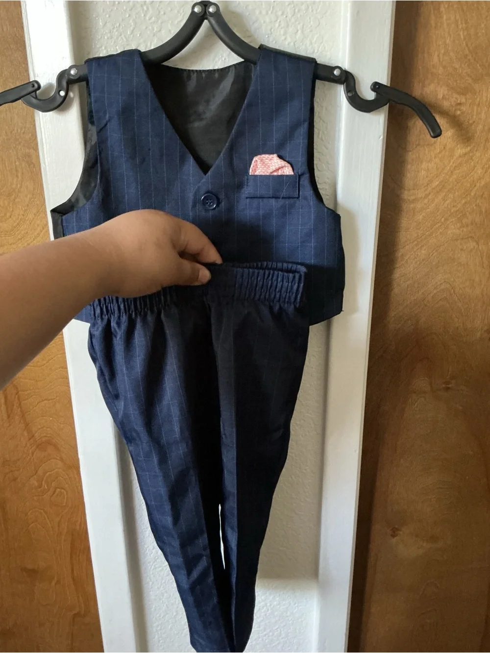 Vest Pants Sets for Toddler Baby Boy Excellent Used 12M Blue